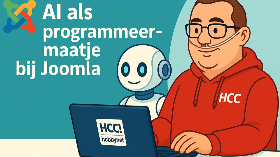 AI als programmeermaatje bij Joomla